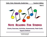 Note Reading For Strings Conductor string method book cover